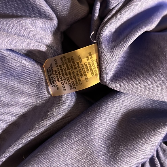 Ellen Tracy Size 4 Plum Balloon Long Sleeve Dress - Picture 15 of 15